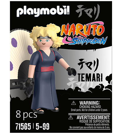 Playmobil Naruto - Temari - 71565 - 8 Partar