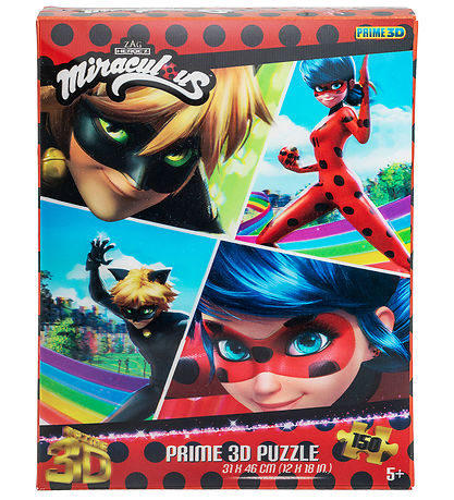 Prime 3D Puzzle Pussel - 3D - 150 Delar - Mirakulöst