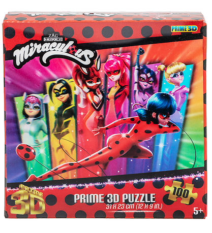 Prime 3D Puzzle Pussel - 3D - 100 Delar - Mirakulöst