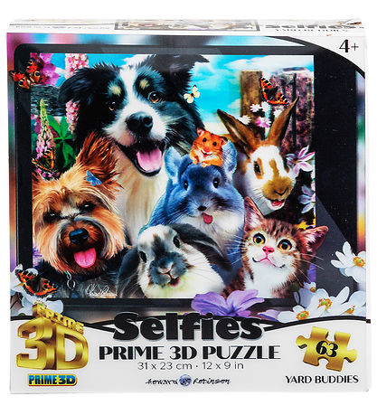 Prime 3D Puzzle Jigsaw Puzzle - 3D - 63 Bricks - Yard Buddies