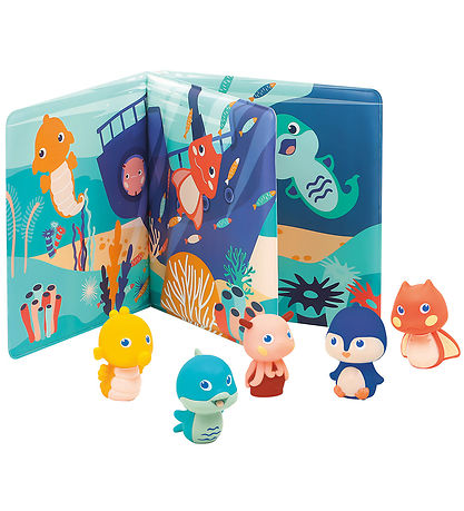 Ludi Bath Book w. Finger figures