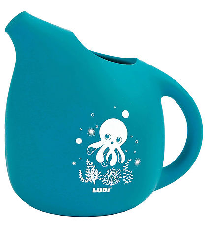 Ludi Watering can - Silicone - Turquoise