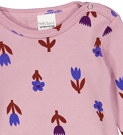 Freds World Body L/æ - Deco - Vaaleanpunainen Haze/Tähti Blue/So