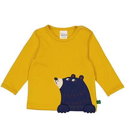 Freds World Bluse - Bear Applikation - Mango