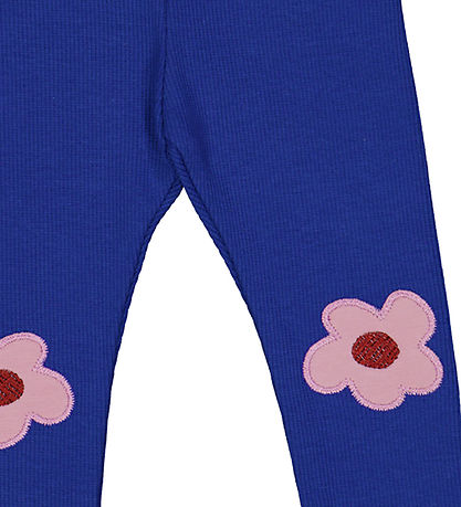 Freds World Leggings - Rib - Deco - Stjarna Blue