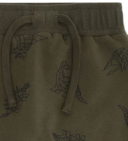 The New Siblings Sweatpants - TnsLaurent - Ivy Green Dino AOP