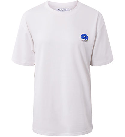Hound T-shirt - Off White w. Print