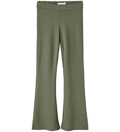 Name It Trousers - NkfFrikkali Bootcut - Deep Lichen Green
