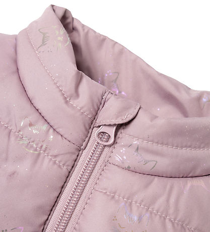 Name It Padded Gilet - NmfMylane - Mauve Shadows