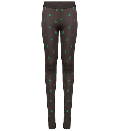 Rosemunde Leggings - Rsmn Monogram Green Print