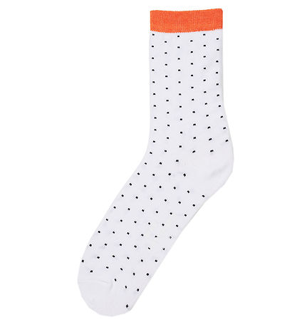 Mads Nørgaard Socken - 2er-Pack - Ana Mix - Black Stripe/White D