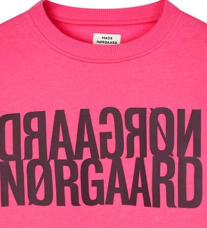 Mads Nørgaard Sweatshirt - Talinka - Carmine Rose