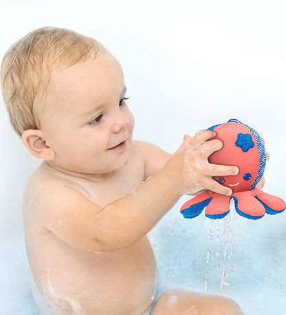 Jouet Pour le Bain Ludi - Éponge de bain - Rouge/Bleu