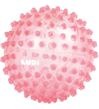 Ludi Aistipallo - 20 cm - Vaaleanpunainen M. Hierontanupit