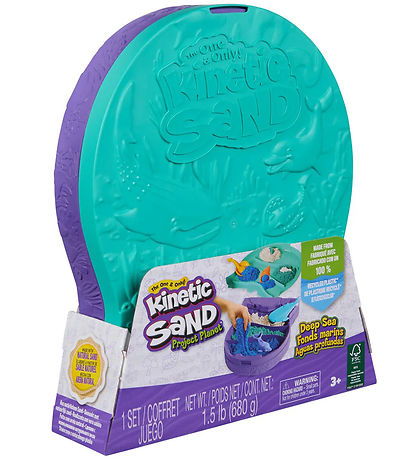 Kinetic Sand Beach Set - 680 g - Deep Sea