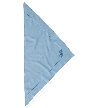 Lala Berlin Scarf - 70x35 - Triangle Solid XS - Atlantic