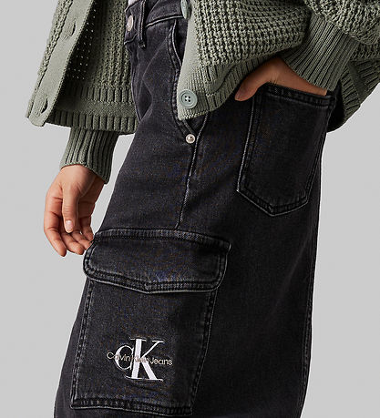 Calvin Klein Jeans - Regular Cargo - Charcoal Grey