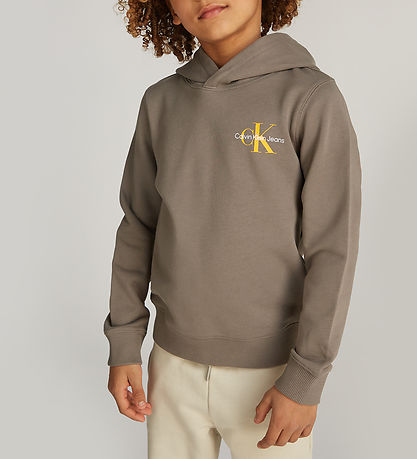 Calvin Klein Hettupeysa - Small Einrit - Fálki