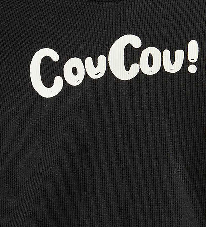 Body m/l Mini Rodini - Rib - Coucou - Noir
