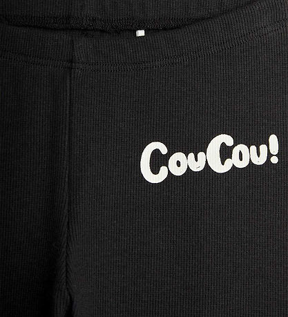 Mini Rodini Leggings - Rib - Coucou - Black
