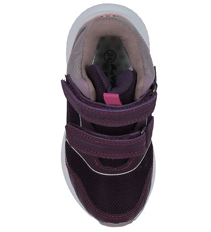 Viking Stígvél - Aery Mid WP 2V - Aubergine/Dusty Pink