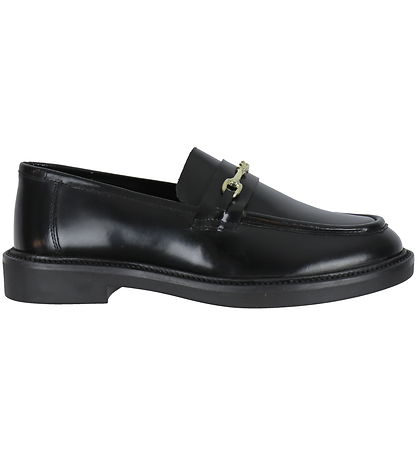 Steve Madden Shoe - Huddles Loafer - Black Leather