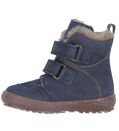 Bisgaard Winter Boots - Storm - Lamb - Navy