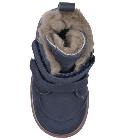 Bisgaard Winter Boots - Storm - Lamb - Navy