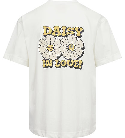 Sofie Schnoor T-shirt - White Alyssum w. Print
