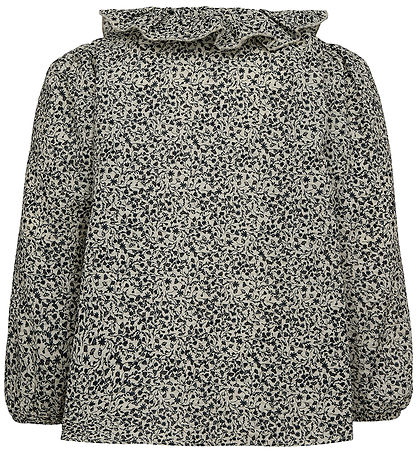 Sofie Schnoor Bluse - Antique White m. Blumen