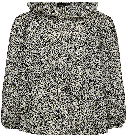 Sofie Schnoor Bluse - Antique White m. Blumen