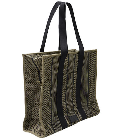 Lala Berlin Shopper - Mason - Olive/Black