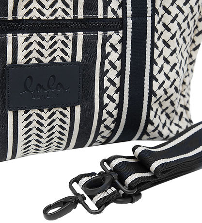 Sac Lala Berlin - Big Bag Muriel 2.0 - Heritage Stripe Black