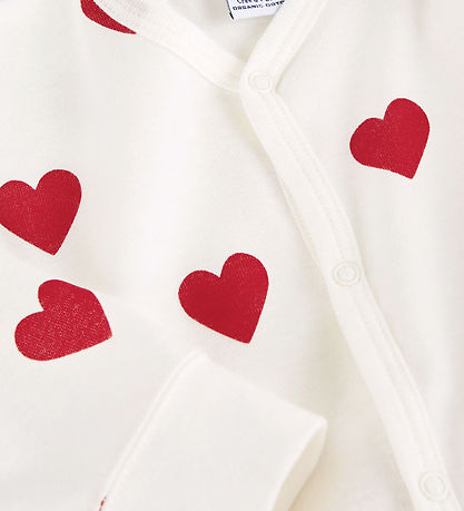 Petit Bateau Pyjamasdräkt - Marshmellow/Terkuit