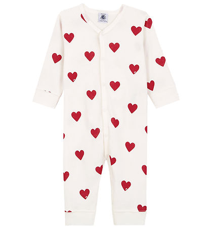 Petit Bateau Pyjamasdräkt - Marshmellow/Terkuit