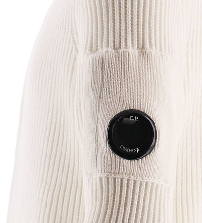 C.P. Company Cardigan - Knitted - Gauze White