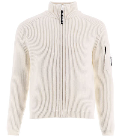 C.P. Company Cardigan - Knitted - Gauze White