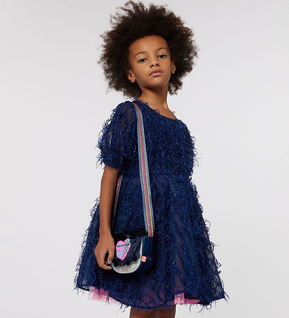 Billieblush Shoulder Bag - Navy/Sequins