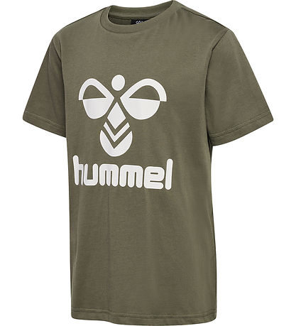 Hummel T-skjorte - HmlTres - Dusty Olive