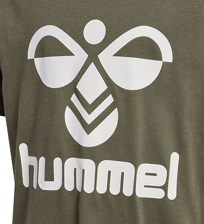 Hummel T-skjorte - HmlTres - Dusty Olive