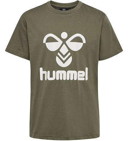 Hummel T-skjorte - HmlTres - Dusty Olive