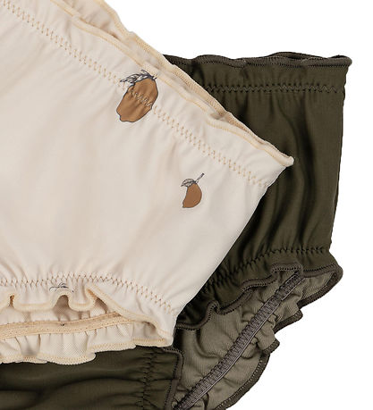 Konges Sløjd Badehose - 2er-Pack - Collette Baby - Lemon