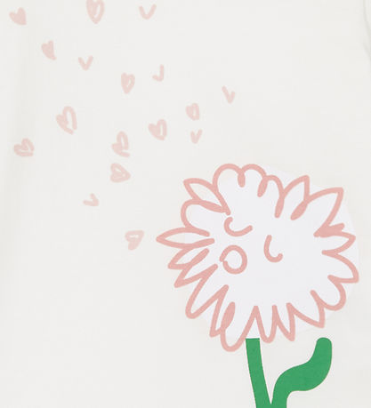 Stella McCartney Kids Blússa - Ivory M. Blóm