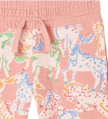 Stella McCartney Kids Sweatpants - Pink w. Horses