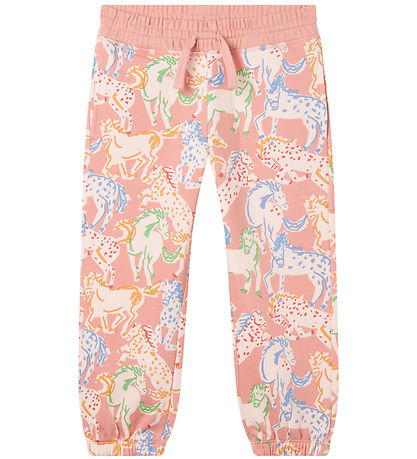 Stella McCartney Kids Sweatpants - Pink w. Horses