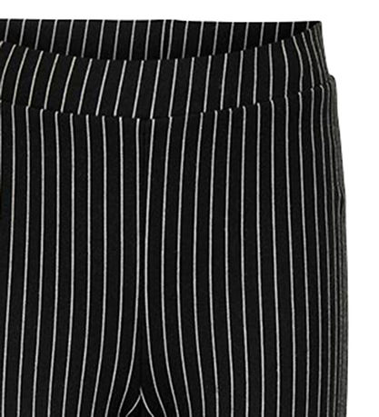 Kids Only Byxor - KogBlair Striped Flared - Black/Cloud Dansare