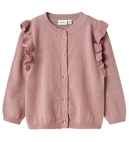 Name It Cardigan - Knitted - Noos - NmfAbinne - Deauville Mauve/