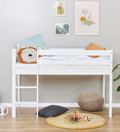 Lit Hoppekids - Demi-hauteur - ECO Comfort - 116x76x114 cm - Bla