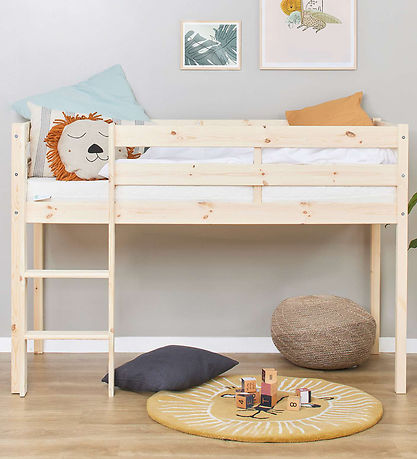 Hoppekids Bett - Halbhoch - ECO Comfort - 166x76x114 cm - Natura