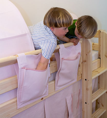 Flexa Sängytaskut - 3 kpl - 28,5x39,5 cm - Mauve Aamu